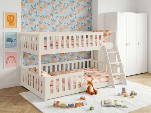 NICE 90x200/120x200 bavlna patrová postel se širším lůžkem Lano Nábytek