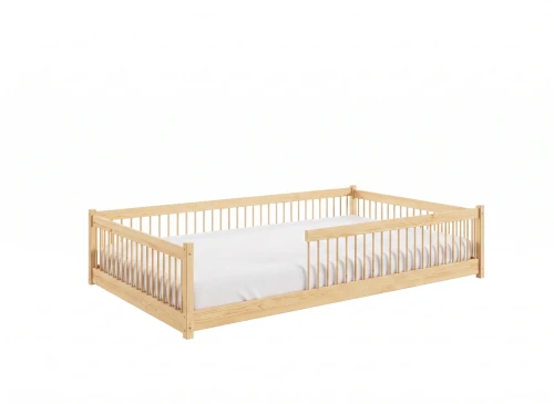 JUNIOR 120X200 borovice dětská postel Montessori Lano Nábytek