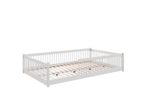 JUNIOR 120X200 bílá dětská postel Montessori Lano Nábytek