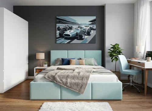 HAVEN 140x200 blankytná čalouněná postel pro mládež velur Manila 10 Lano Meble
