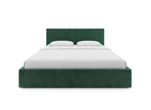 HAVEN 120x200 zelená čalouněná postel z veluru Manila 36 Lano Nábytek