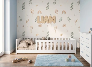 BELLA 90x190 bílá dětská postel Montessori Lano Nábytek