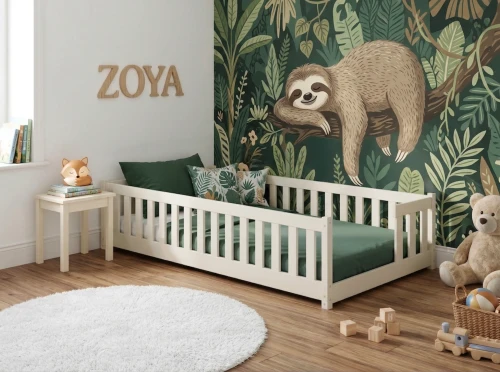 ZOYA 90x200 bavlna jednolůžková dětská postel Lano Nábytek