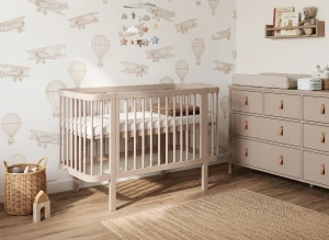 MELISA 60x120 cashmere baby cot Lano Furniture