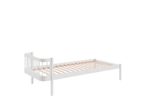 LOVE 90x180 bílá jednolůžková postel pro děti Lano Nábytek
