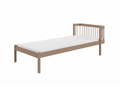 LOVE 90x200 mléčná čokoláda jednolůžková postel pro děti Lano Nábytek