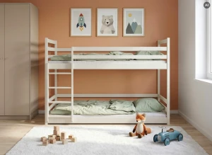 MINI 80x160 bavlna patrová postel Lano Nábytek