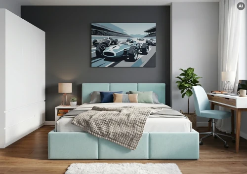 HAVEN 120x200 blankytná čalouněná postel pro mládež velur Manila 10 Lano Nábytek