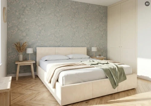 HAVEN 120x200 krémová čalouněná postel velur Manila 01 Lano Nábytek
