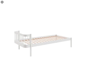 LOVE 90x180 bílá jednolůžková postel pro děti Lano Nábytek