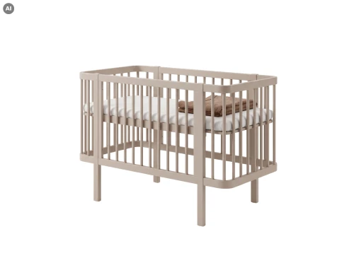 MELISA 70x140 cashmere baby cot Lano Furniture