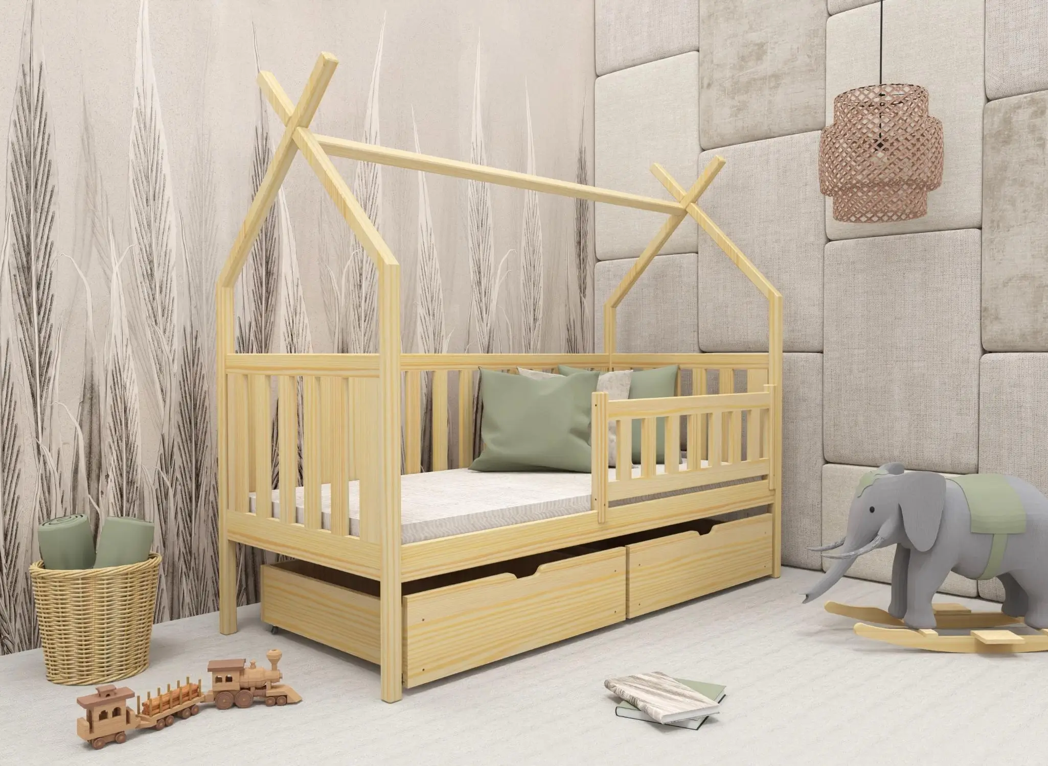 Solid SIMBA Tipi Bed