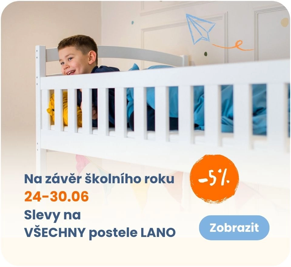 24-30.06. akce na všechny postele, kromě postelí Sofino, Savio a Sofena.