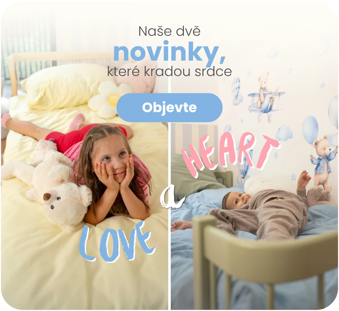 Novinky pro nejmenší – HEART a LOVE