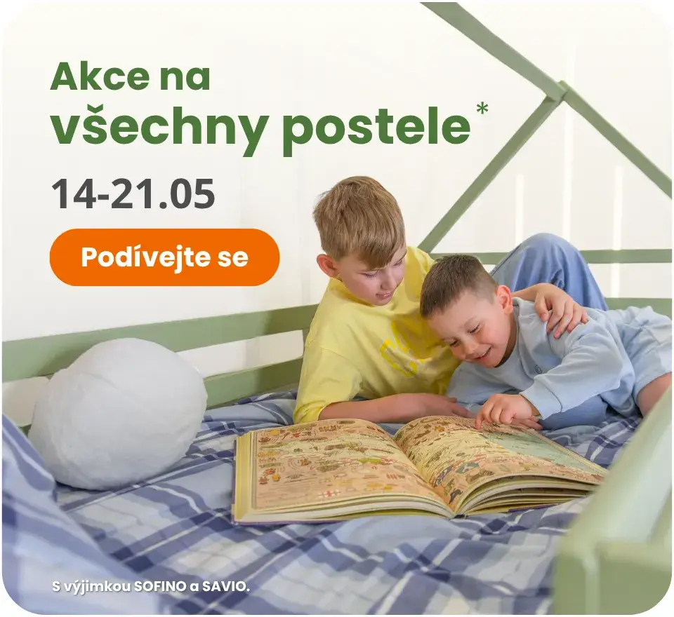 14-21.05 Akce na všechny postele
