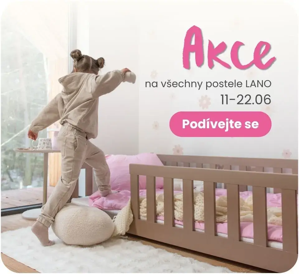 11.–26.06. akce na všechny postele, kromě postelí Sofino, Savio a Sofena.